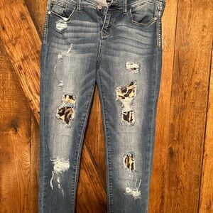 Judy Blue jeans size 7 Cheetah